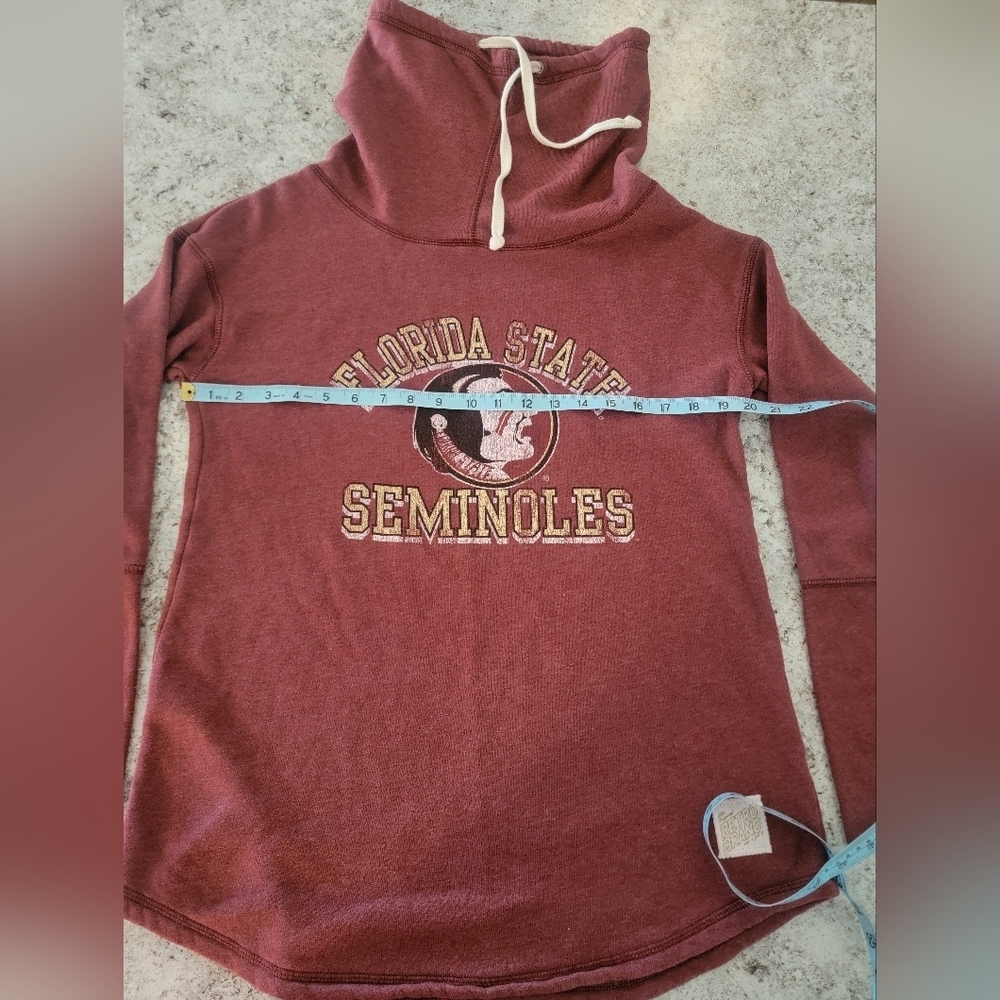 ♡Florida State cowneck hoodie size Large.A4 - Picture 6 of 9